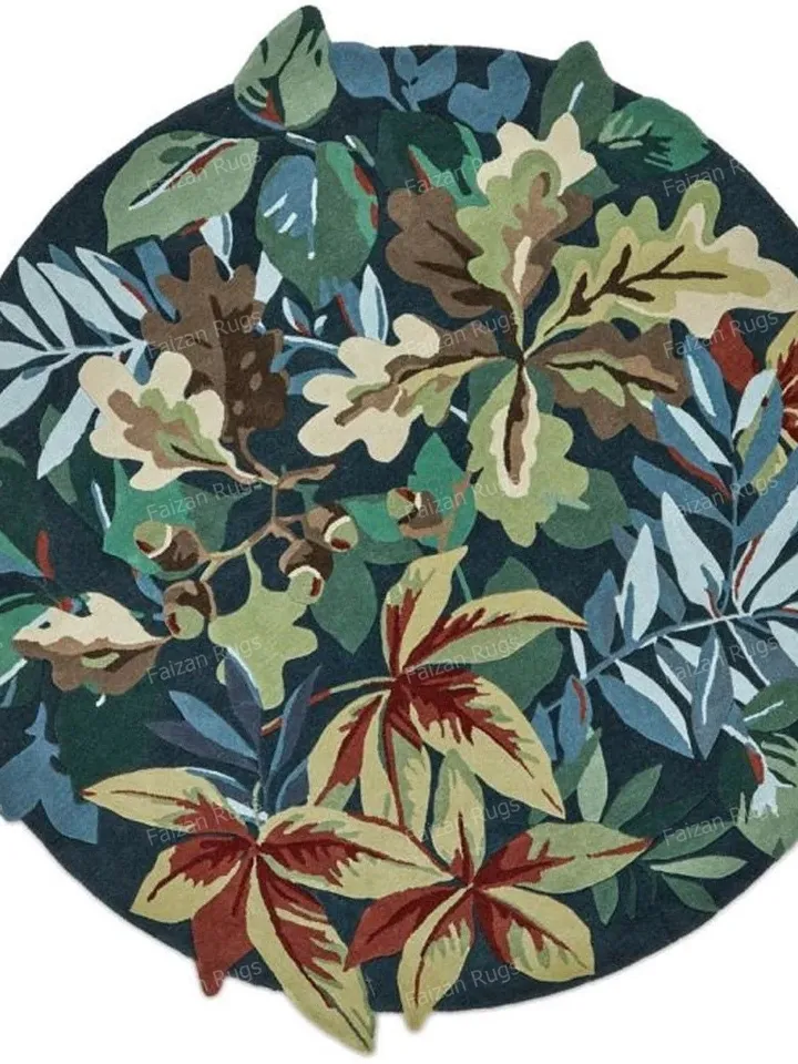 Natural Floral Hand tufted rugs 100% wool for living room, bed room, kids room in any size 4x4,5x5,6x6,8x8,9x9,10x10 Hurry up!!!!