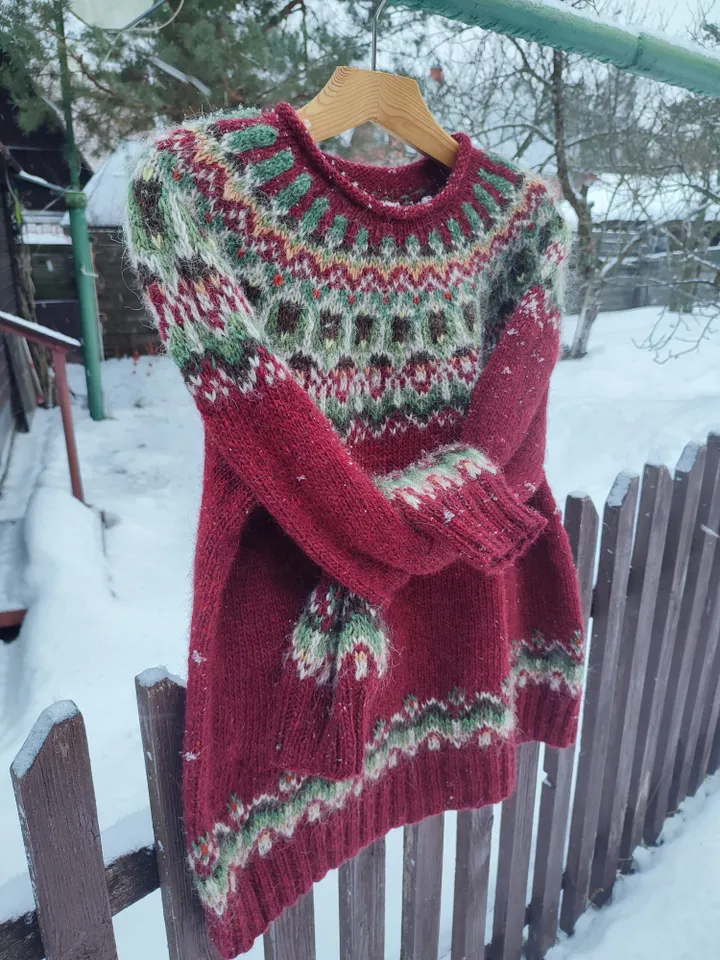 Lopapeysa "Christmas miracle"