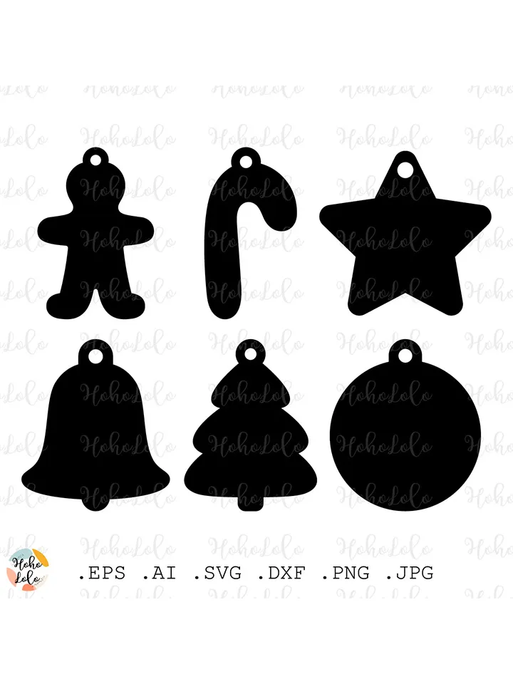Christmas Gift Tag Svg, Christmas Gift Tag Cricut, Ornaments Svg, Christmas Gift Tag Stencil Templates Dxf, Christmas Ornaments Clipart Png, Christmas Ornaments Svg