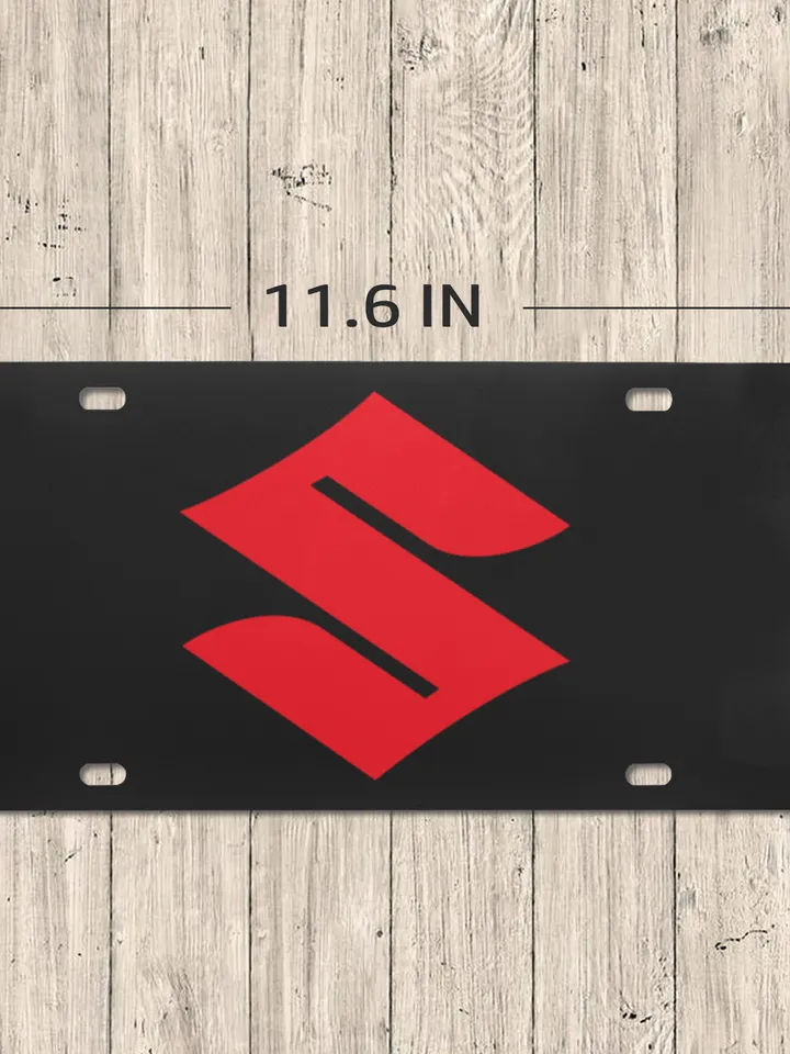 Suzuki License Plate