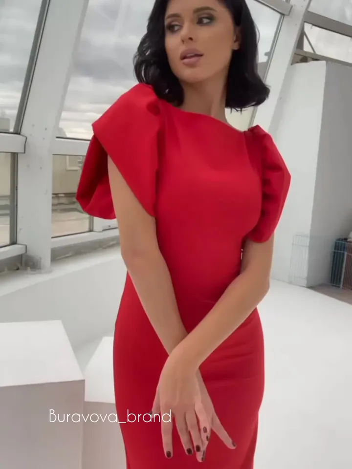 Made to order Tight-fitting women's midi Dress