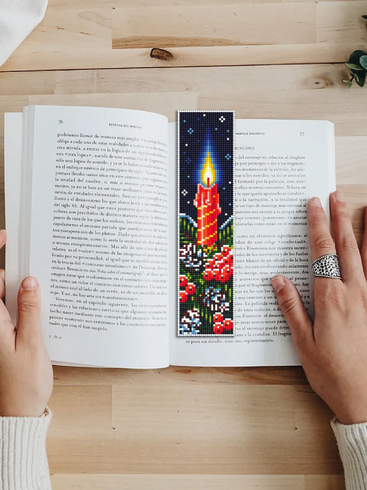 Christmas bookmark set cross stitch pattern download PDF Holiday handmade bookmark, Book lover gift, Christmas embroidery PDF, New Year #B92