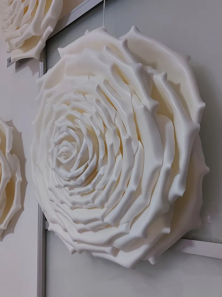 Large hanging roses 27 pcs for decoration inside and outside