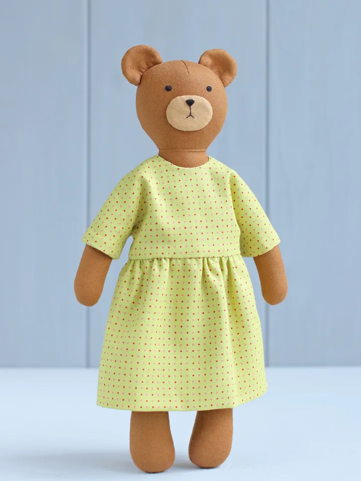 PDF Dresses for Large Doll Sewing Pattern
