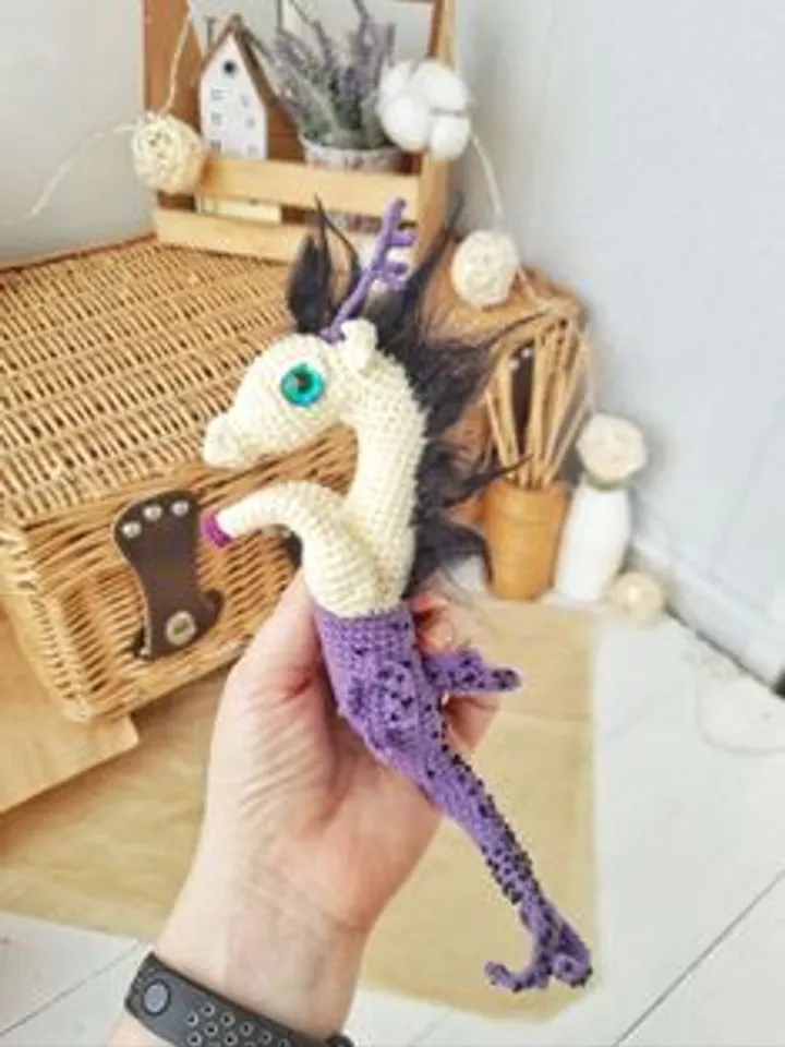 Hippocampus toy. Seahorse interior toy. Fantastic seahorse. Original gift.Magical creatures of the world of Harry Potter