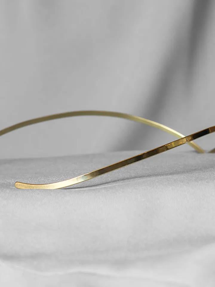 Minimalistic romantic casual styled diadem, fantasy wedding bridal headpiece, elven jewelry Toscana