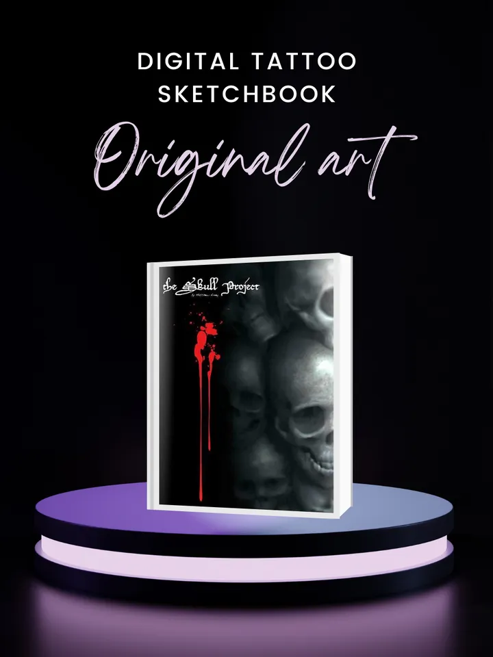 Tattoo Book Matthew Amey-The Skull Project