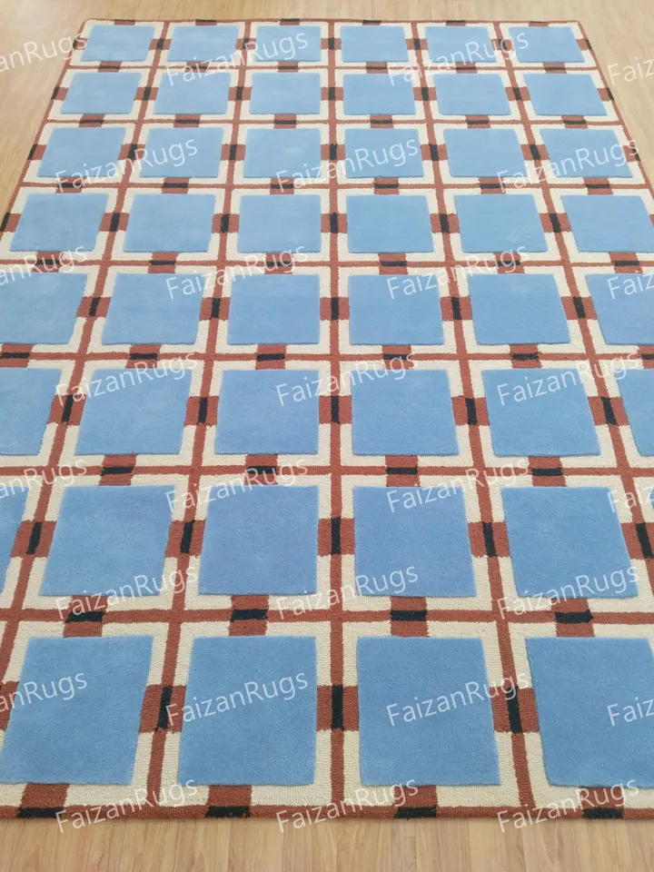 Evelina Kroon Hand Tufted Rug 100% Wool for living room, bed room, kids room in any size 10x14,10x12,9x12,8x10,6x9,5x8,4x6