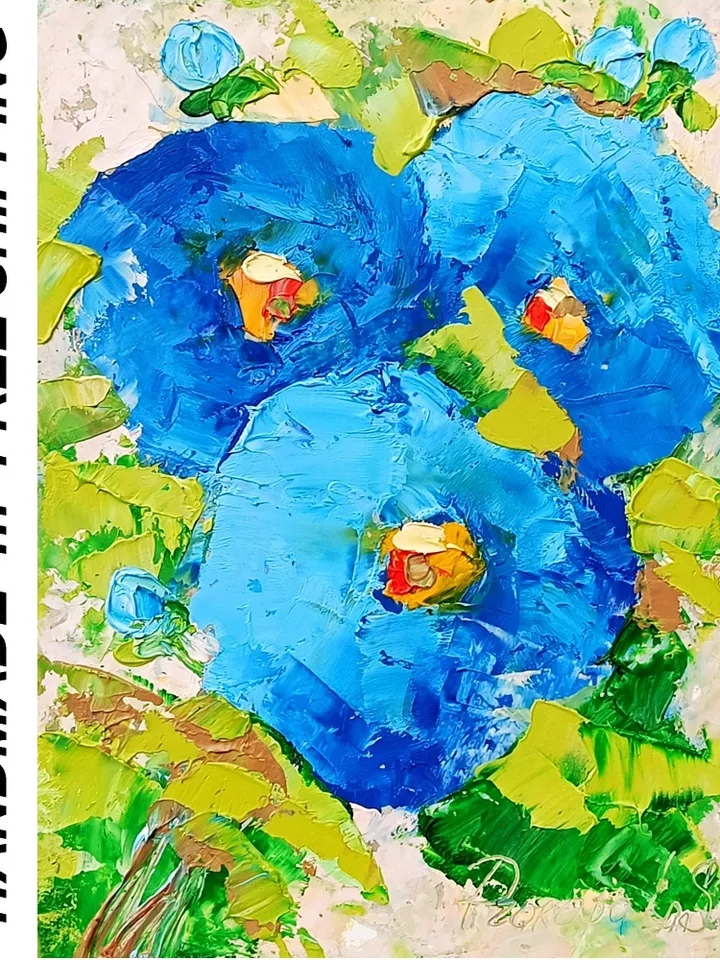 Pink Peonies painting Flowers original oil painting Small Original art Peony wall art Pink peonies artwork Floral wall decor Mini art 7x5 in