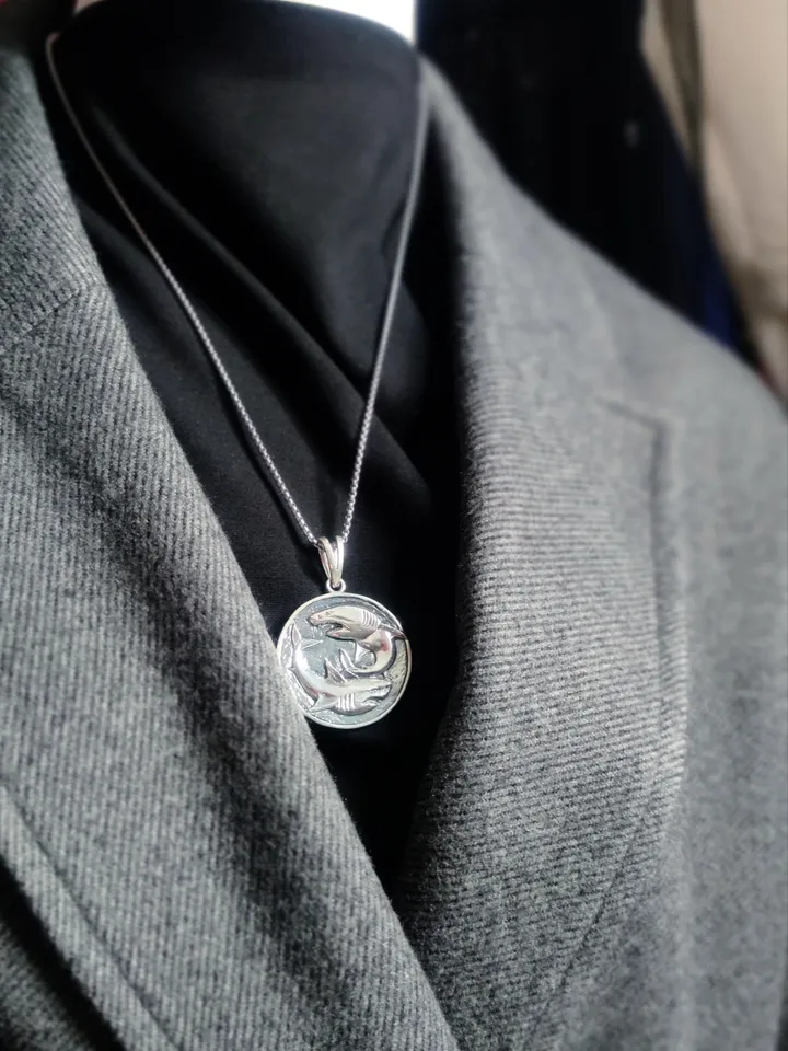 Sharks - Yin and Yang Pendant