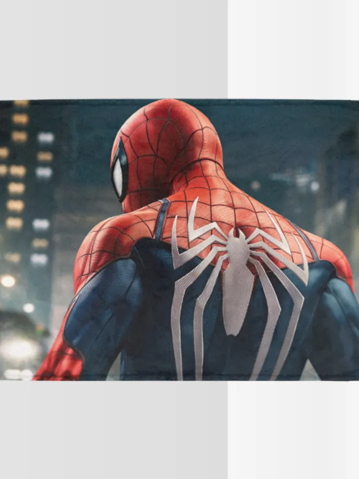 Marvels Spider Man Blanket Lightweight Soft Microfiber Fleece