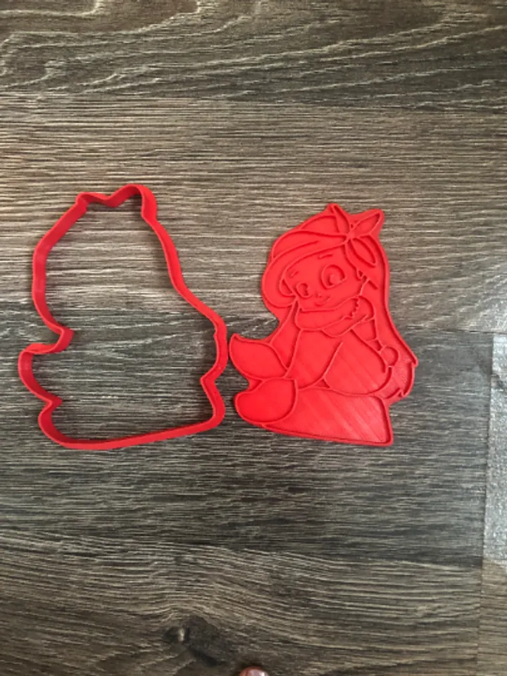 Mermaid cookie cutter Custom stamp for cake topper gingerbread decor cutters sugar cookies polimer clay