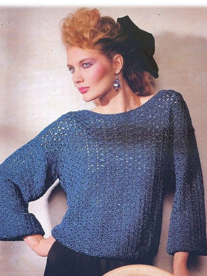 Sweater pattern, summer sweater pattern lace sweater crochet pattern pdf instant download