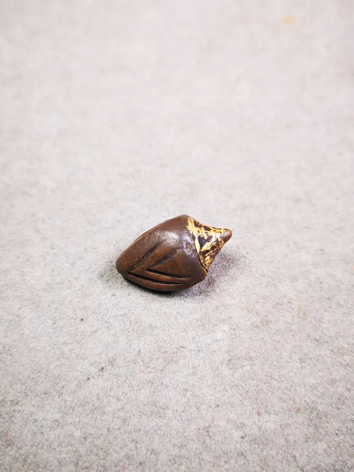 Gandhanra Old Tibetan Niang La Tsa Tsa Statue,Stupa Amulet,Pagoda Pendant,50 Years Old