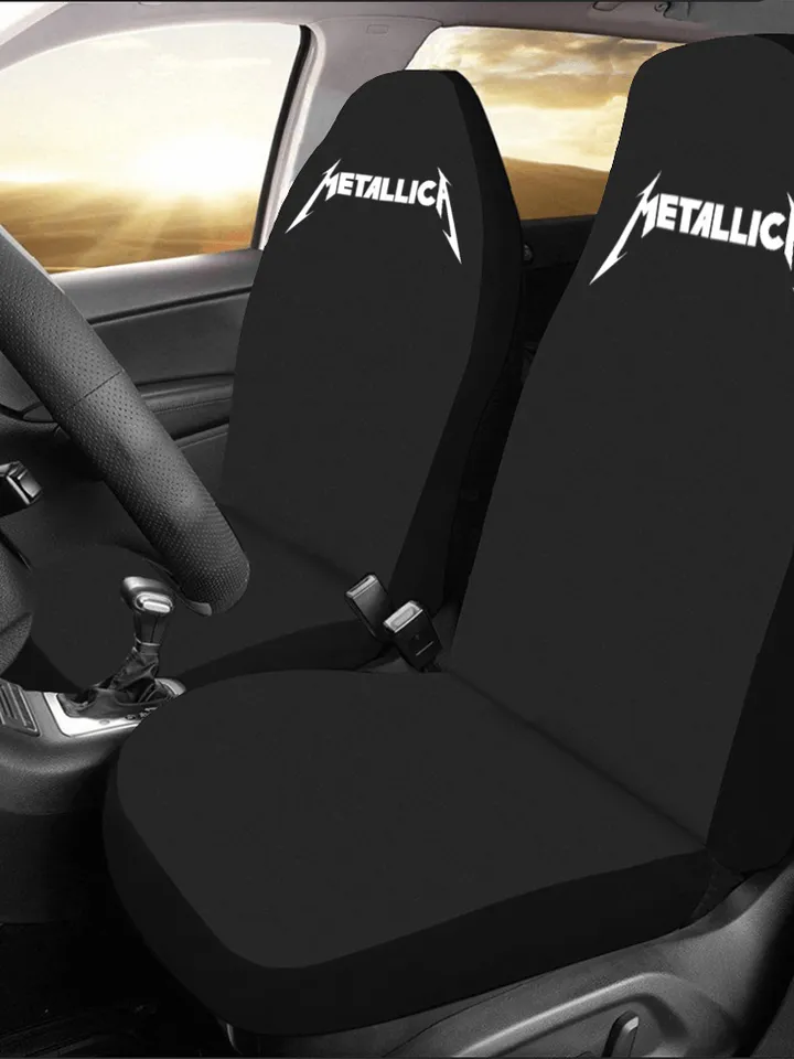 Metallica Car Seat Covers Set of 2 Universal Size