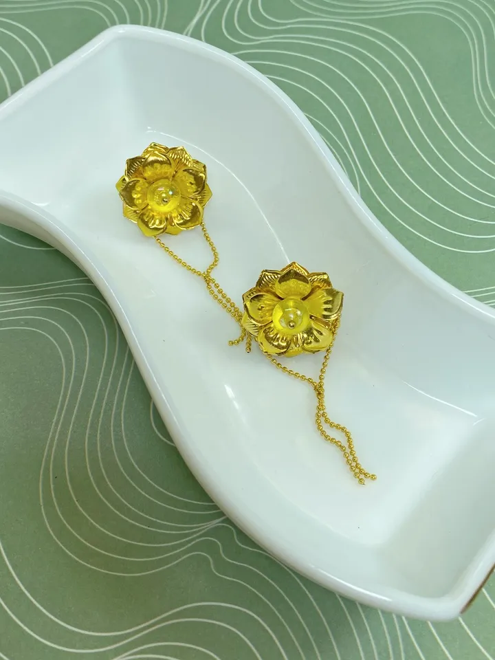 Handmade earrings. Individual design. Designer earrings.