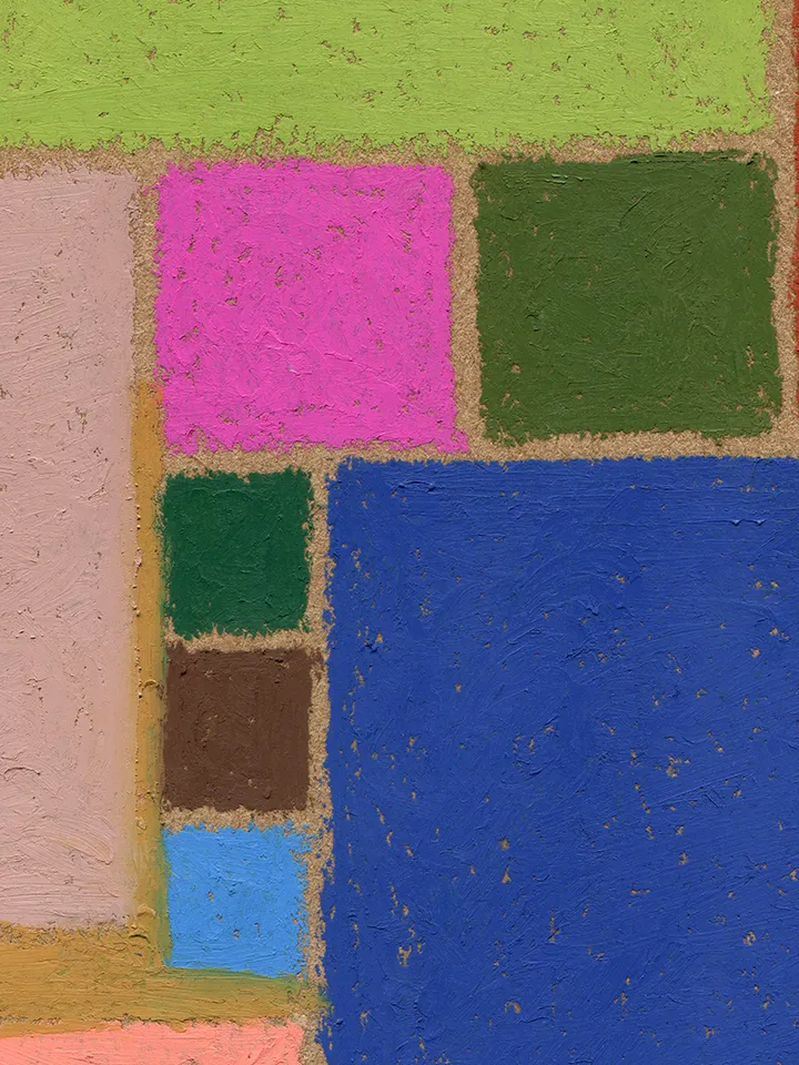 Printable pattern Abstract colored squares, Large poster, Digital file, Home decor, Art print, Color oil pastel painting