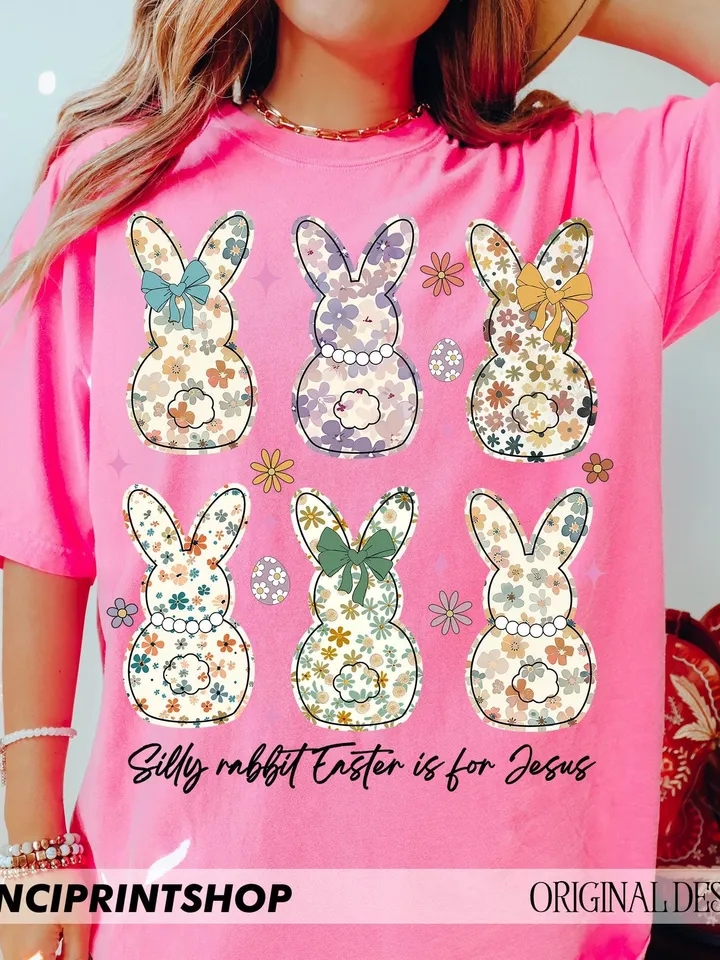 3 files, Coquette Easter Bunny Floral png, Easter Bunny png, Easter Christian png, Retro Easter png, Christian png, Bunny png, Spring Floral