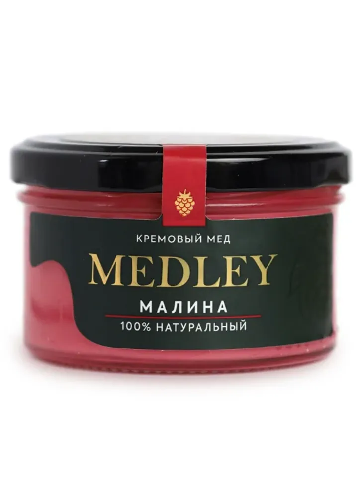Cream Honey With Raspberry, 200gr.