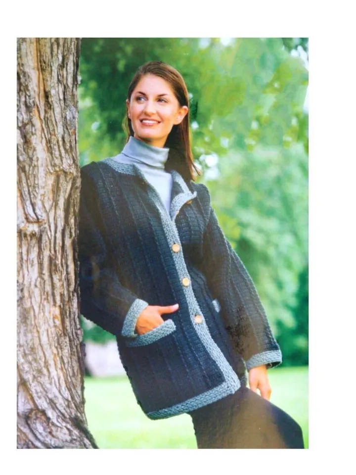 Cardigan crochet pattern, easy crochet cardigan , women cardigan
