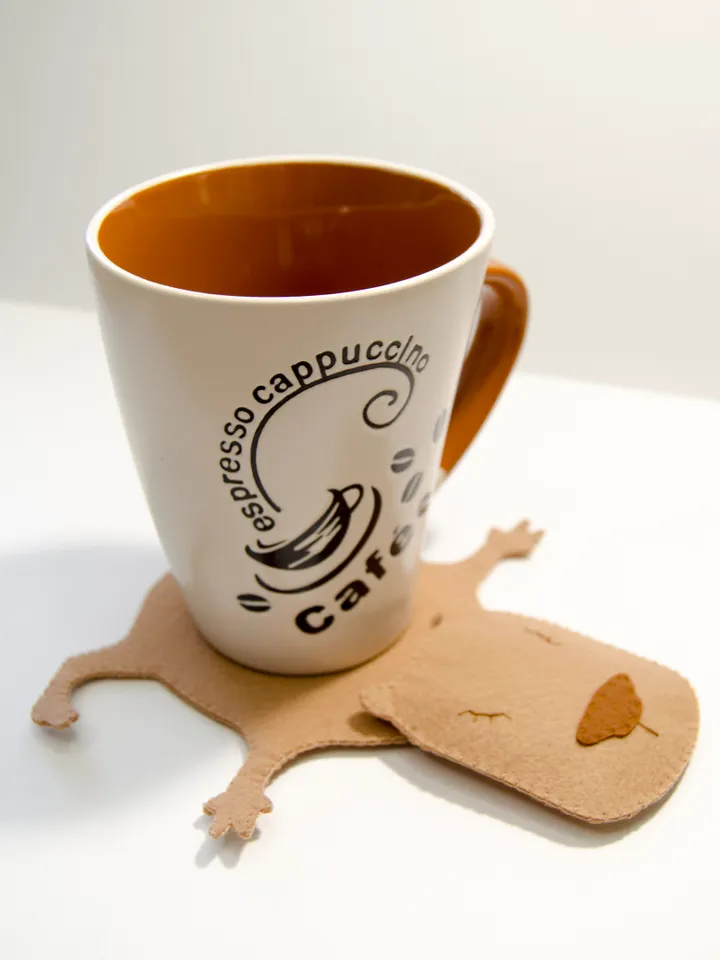 Capybara Coaster (Mug rug)