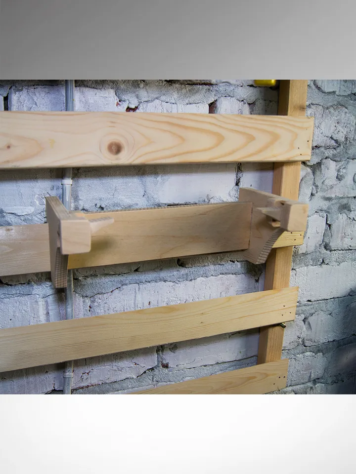 Paper towel Rack Plans (PDF) for Workshop – DIY French Cleat Storage System