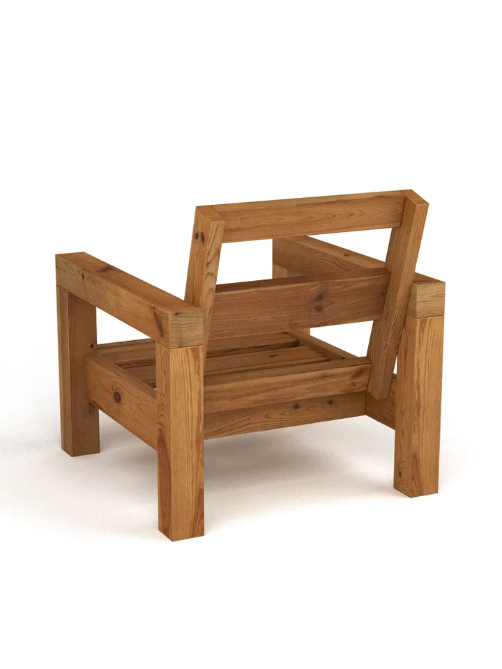 Modern Outdoor Chair Plans, PDF, DIY
