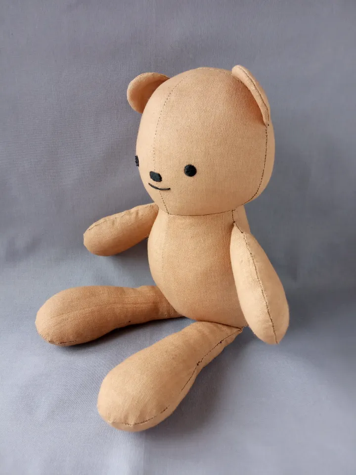 Stuffed Bear Easy Sewing Pattern (2 sizes)