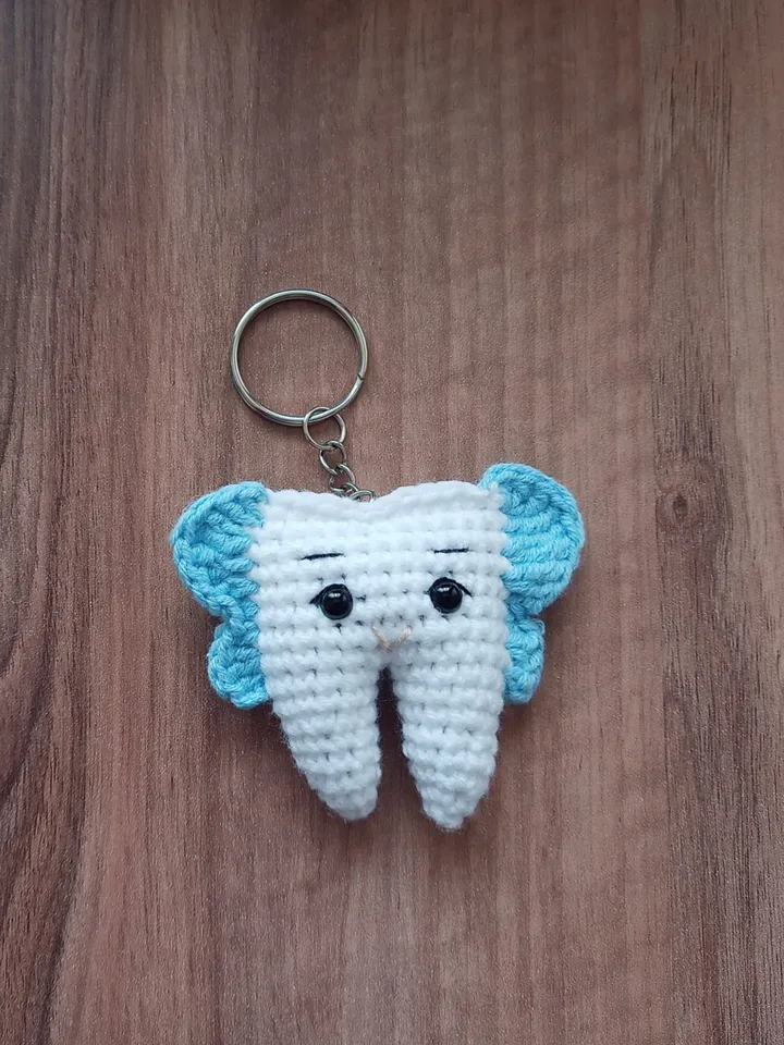 Tooth Crochet Pattern, Amigurumi Molar Crochet English Pattern, Tooth Amigurumi Pattern, Gifts for Dentists, Crochet for Dentist