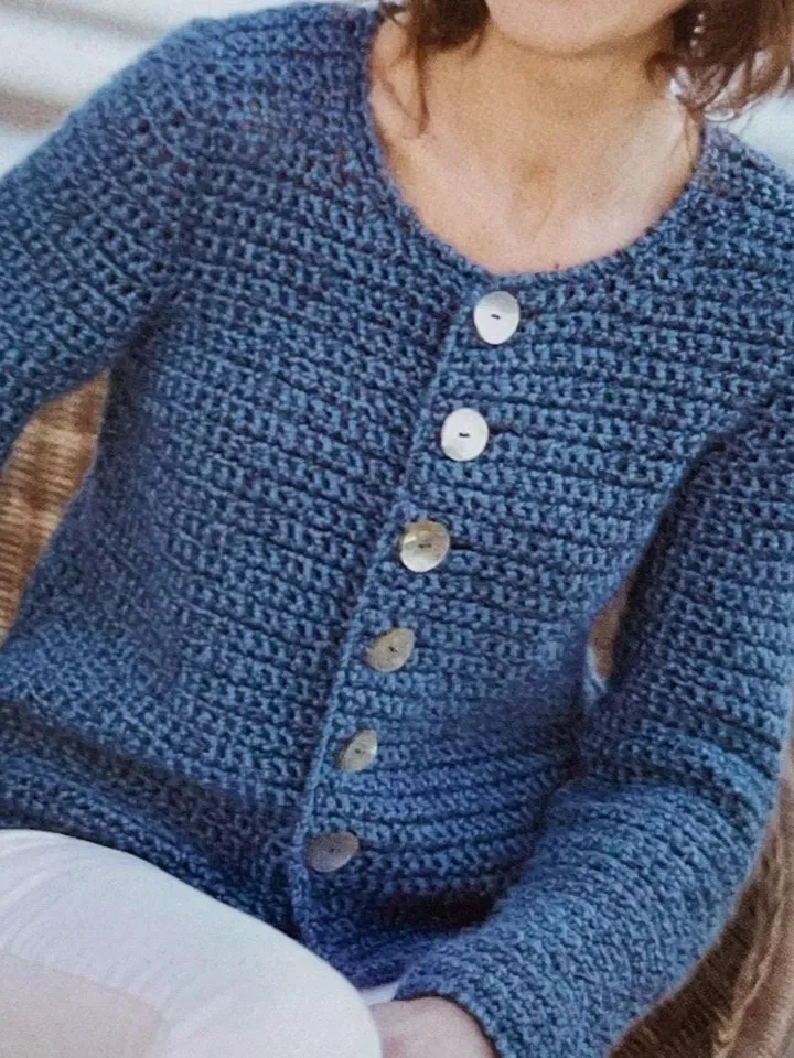 Cardigan crochet pattern, easy cardigan crochet, women cardigan pdf