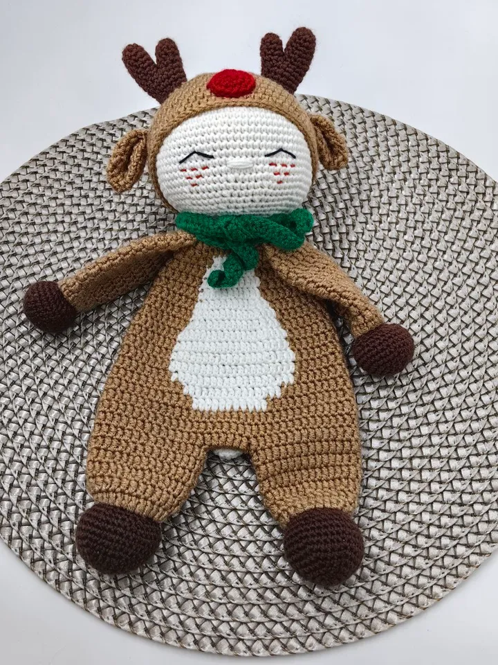 Reindeer Baby Lovey