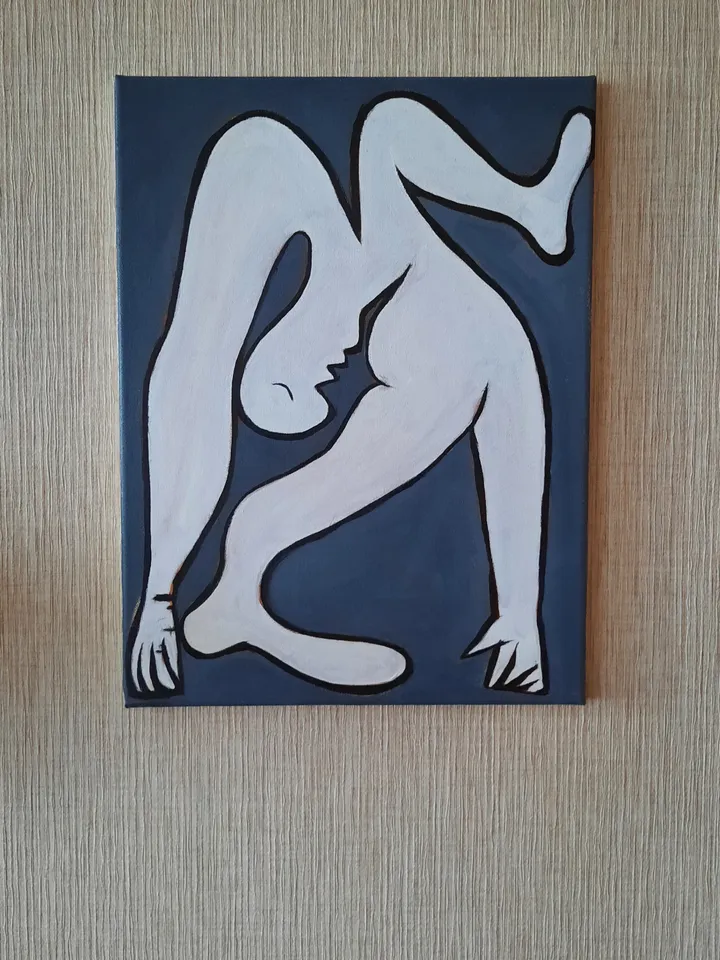 Picasso painting Picasso artwork Cubism Abstract Acrobat Picasso