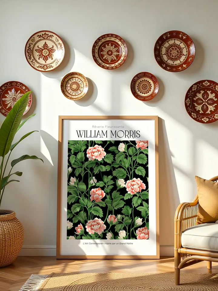 William Morris Wall Art, Vintage Botanical Print, Floral Poster Arts Decor, Digital Download, William Morris Print Digital Download AA9