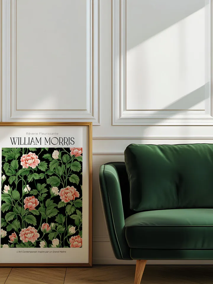 William Morris Wall Art, Vintage Botanical Print, Floral Poster Arts Decor, Digital Download, William Morris Print Digital Download AA9