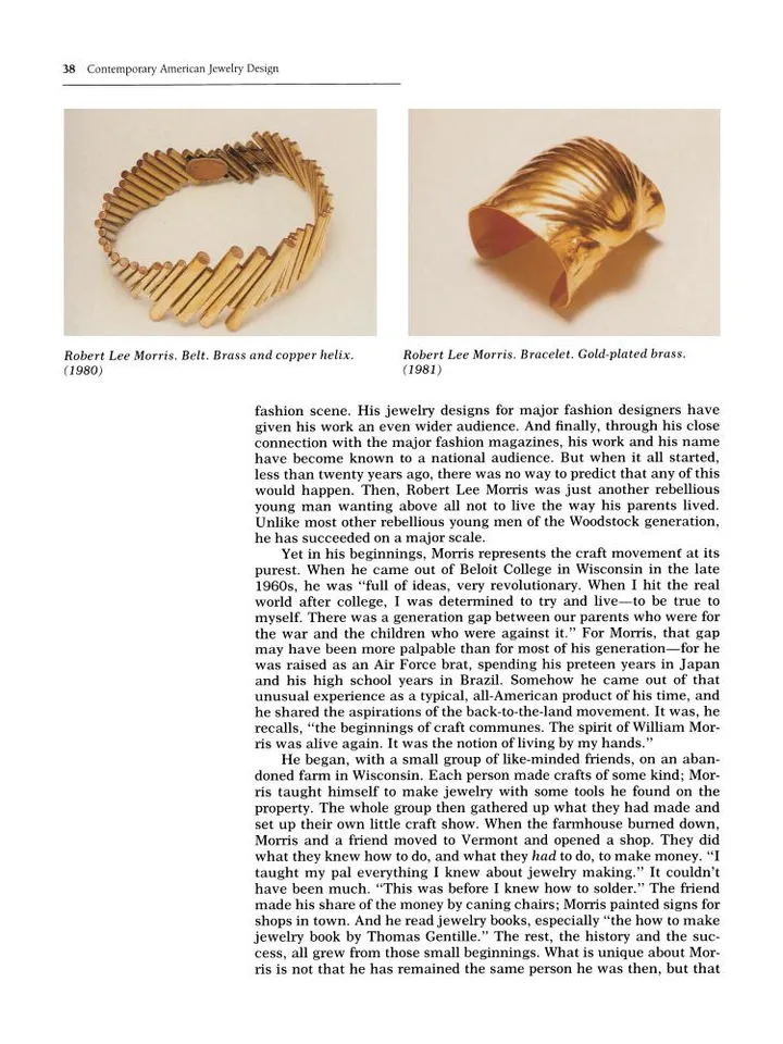 Contemporary American Jewelry Design