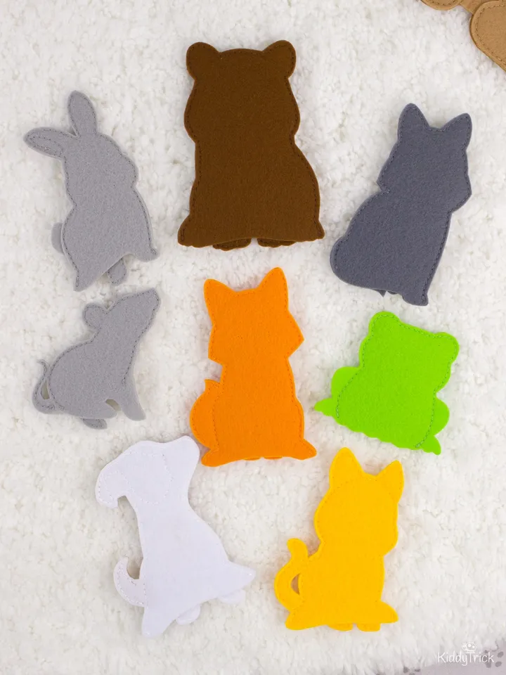 Felt Finger Puppet Theatre - Sewing Patterns