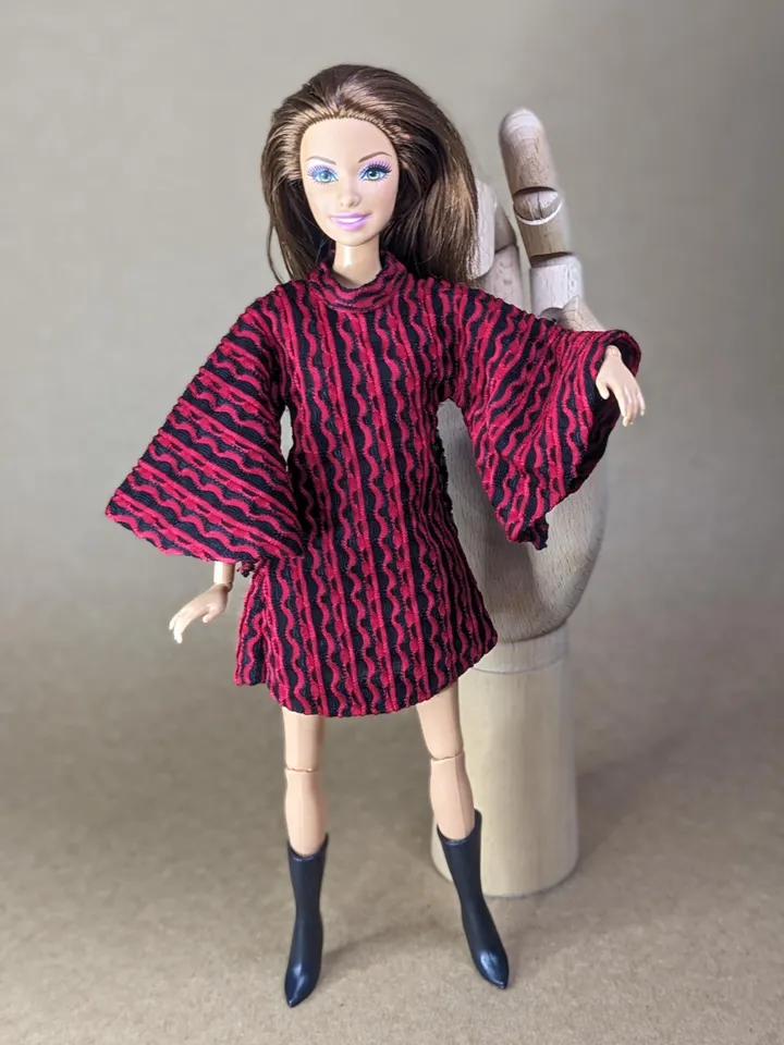 Halloween witch dress for 1/6 scale fashion female dolls