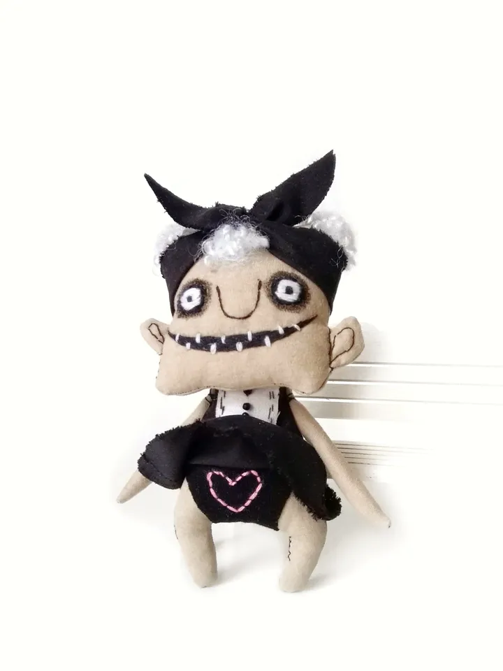 Handmade Voodoo Dolls - Small, Quirky, Unique, and a Little Creepy - Perfect for Collectors of the Unusual and Eccentric. FREE SHIPPING!