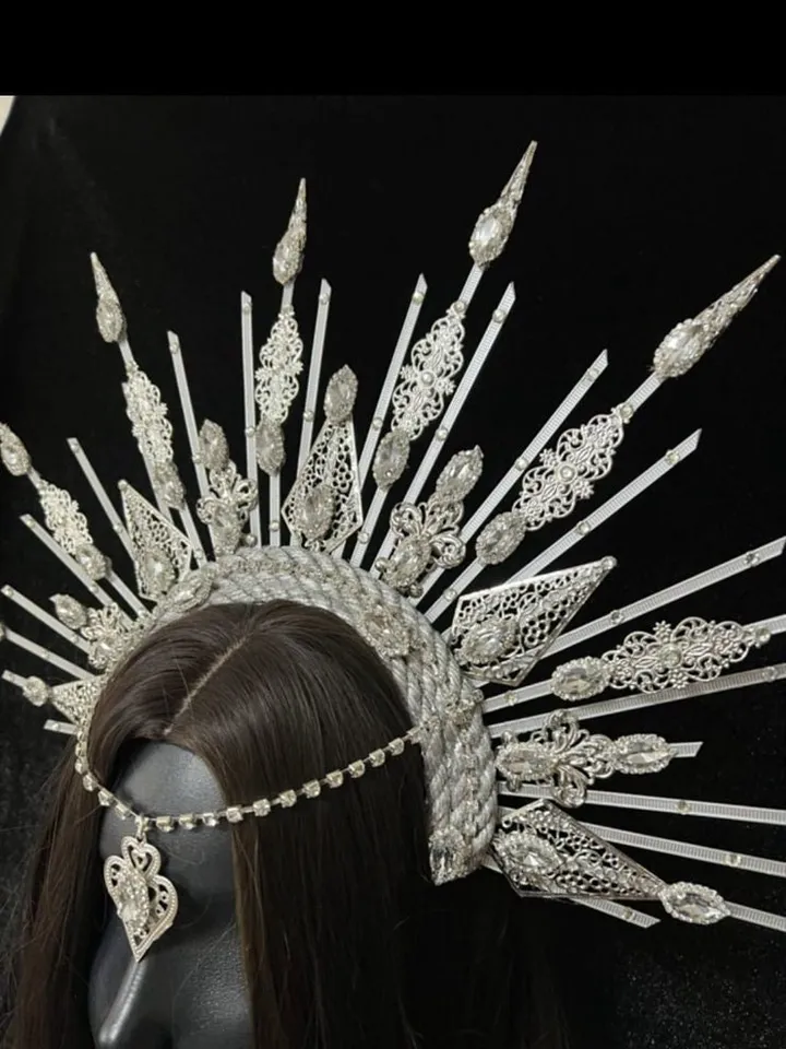 Halo Crown - Sunburst Crown - Embellished Customizable