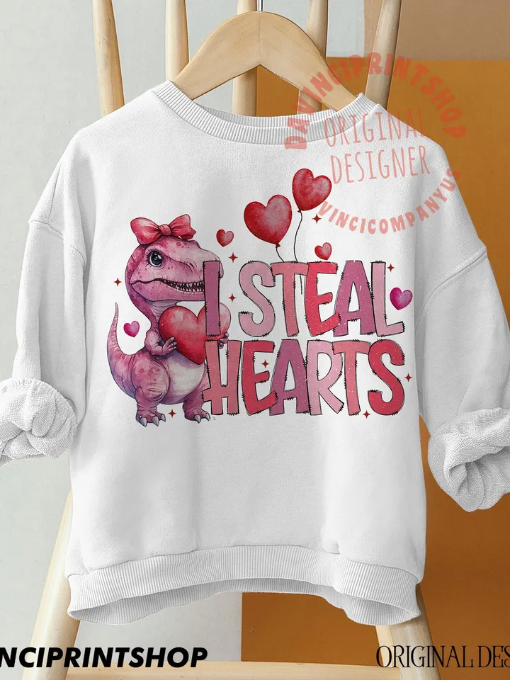 I Steal Hearts PNG, Valentines Day Png, Kids Valentine png, Girls Valentine png, Girl Sublimation, Valentines Sublimation, Hearts png, Love