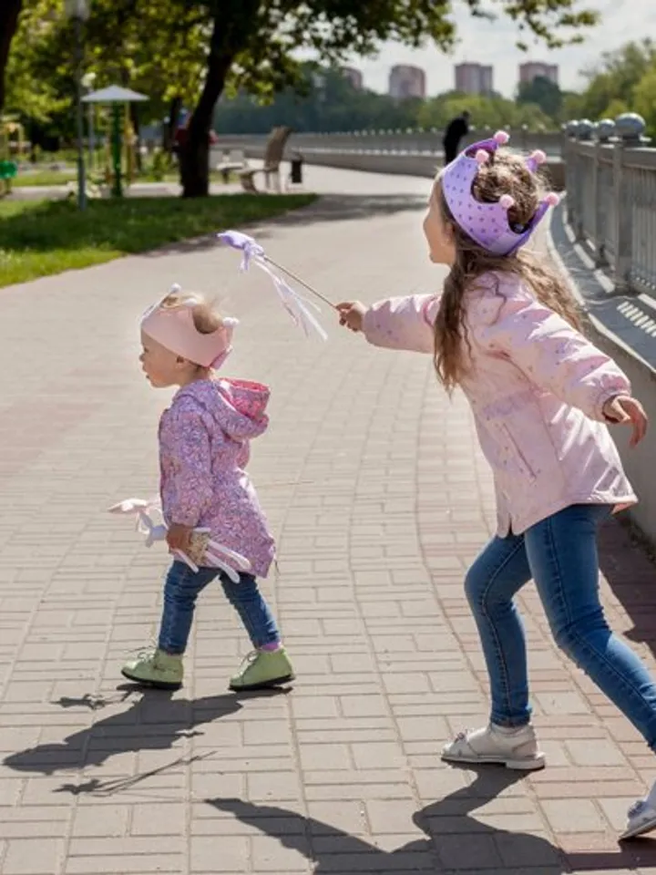Purple Crown for Kids and Star Wand