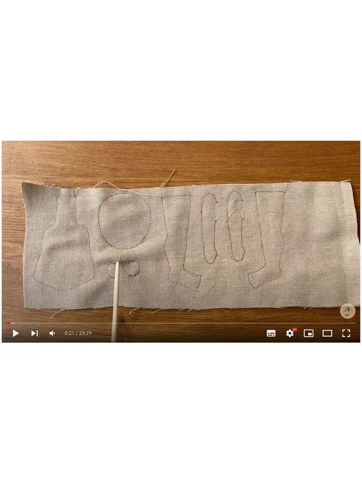 How to sew textile bodies for a male and female doll Eng