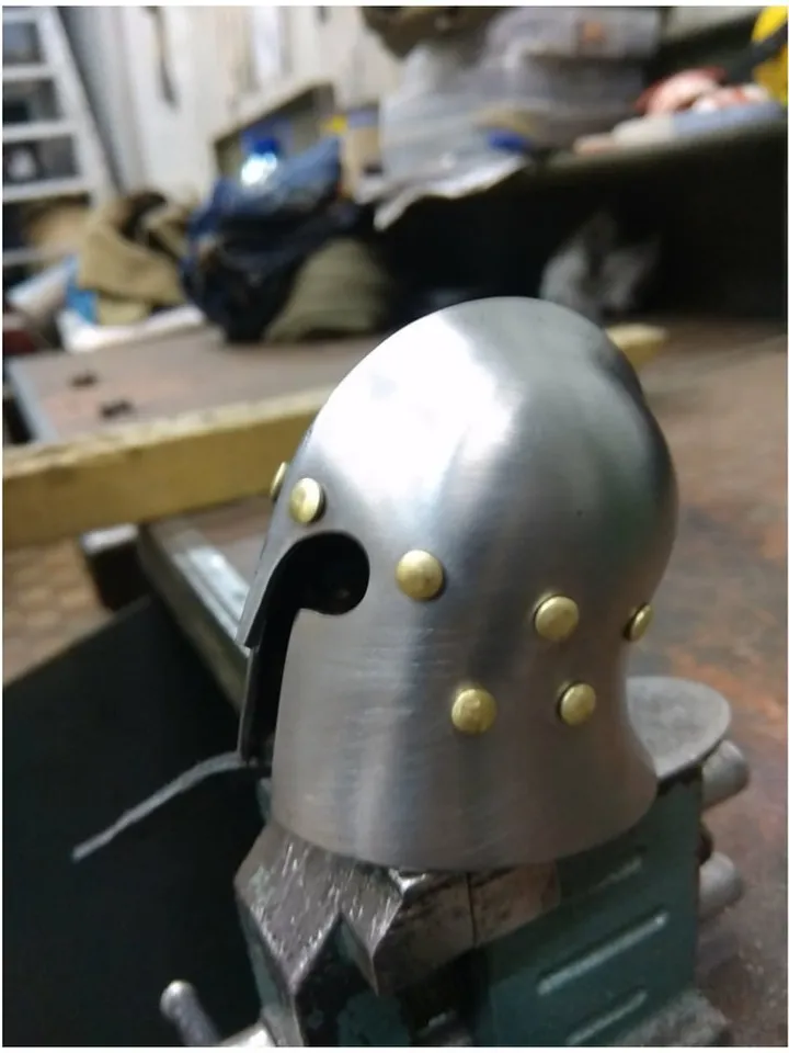 Steel helmet mini - Barbut helmet - made of steel - gift for him - gift idea for