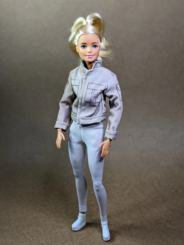 Light jacket for 1/6 scale fashion female dolls
