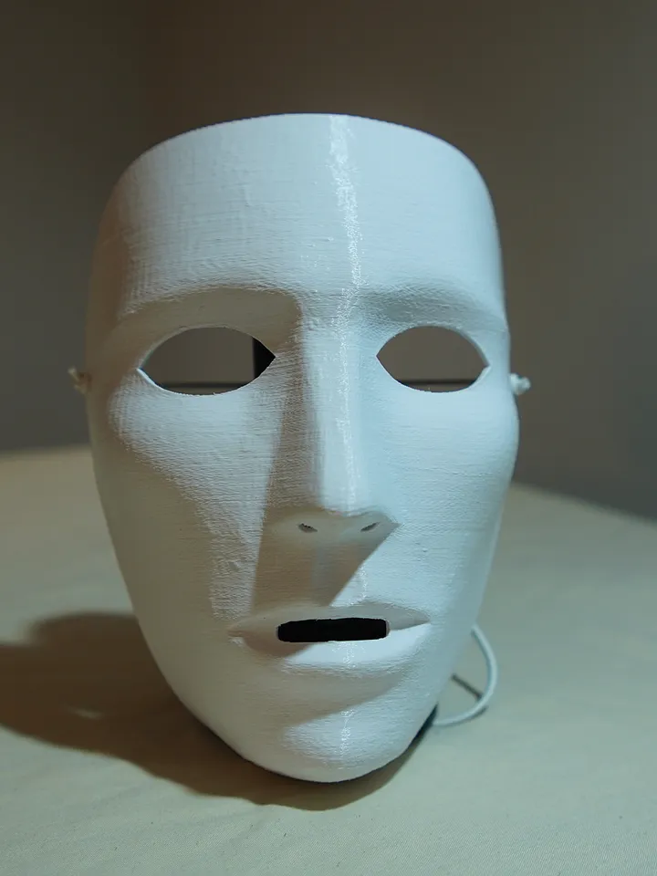 Joey Jordison Slipknot Blank Mask White Caesar 1983 1986 Joey Jordison Slipknot Blank mask