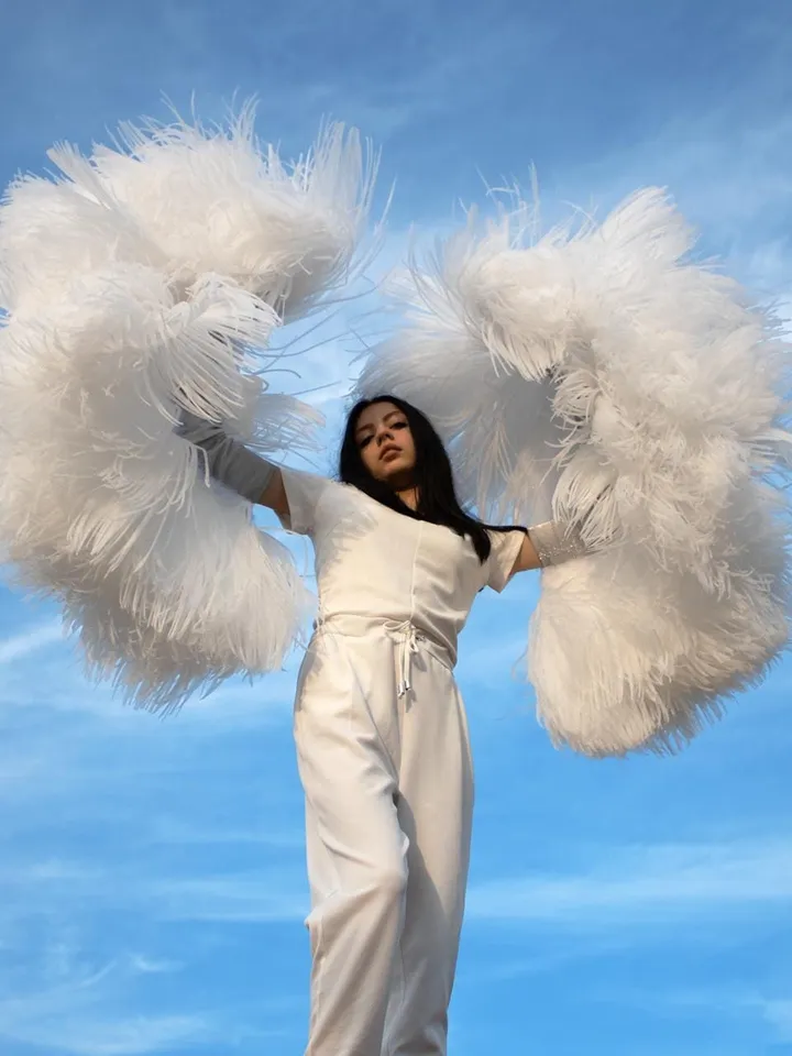 sleeve wings, arm wings, angel wings, white angel wings, wings, white wings, christmas wings