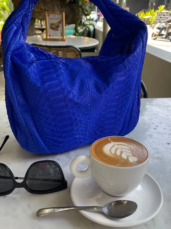 Medium Soft Hobo Classy Sport Woman Stitched Bag | Purse Genuine Python Skin | Dewi Gray Big Elegant Leather Designer Soft Bag Snake |