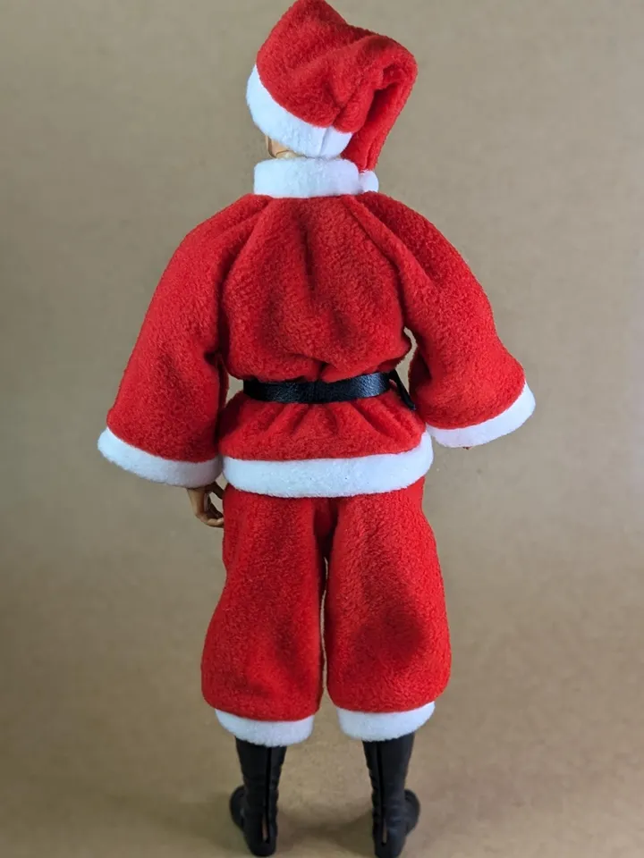 Cosplay Christmas Santa Claus costume for 13 inch Adonis fashion dolls