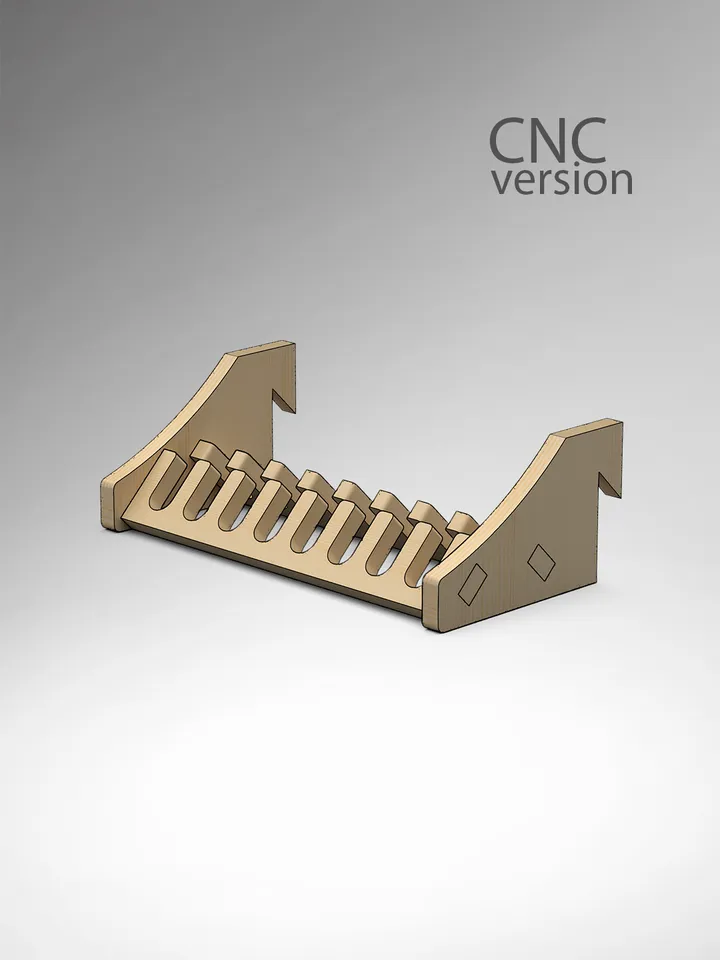 Angle grinder disc Rack Plans (PDF, SVG) for Workshop – DIY French Cleat Storage System