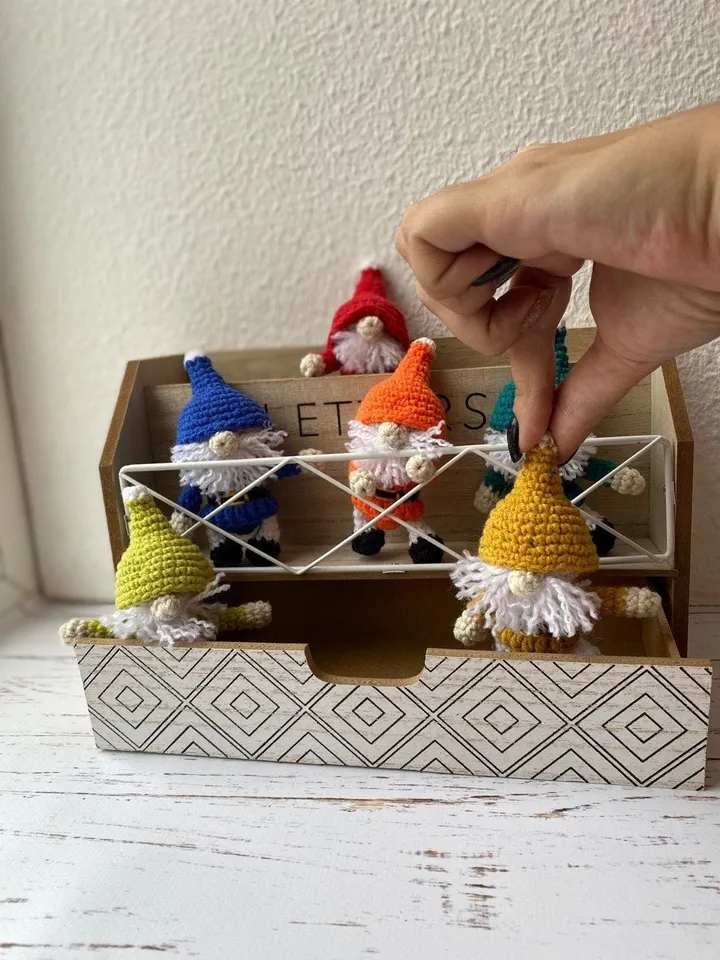 PDF Crochet Pattern Christmas Gnome doll, Amigurumi Gnome Tutorial, Santa Gnome Doll, Christmas ornaments, Christmas Decor. Christmas Doll